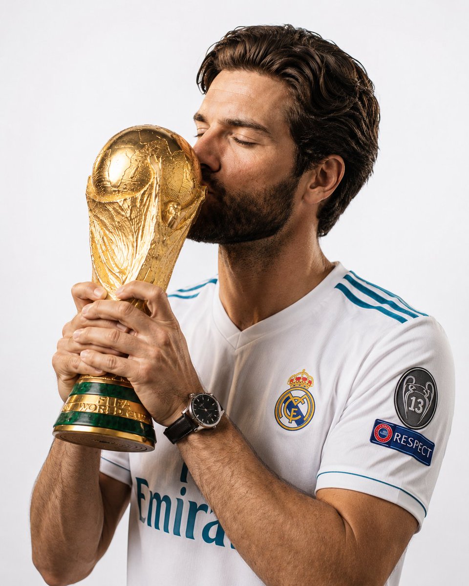 World Cup Celebration Portrait AI image template preview