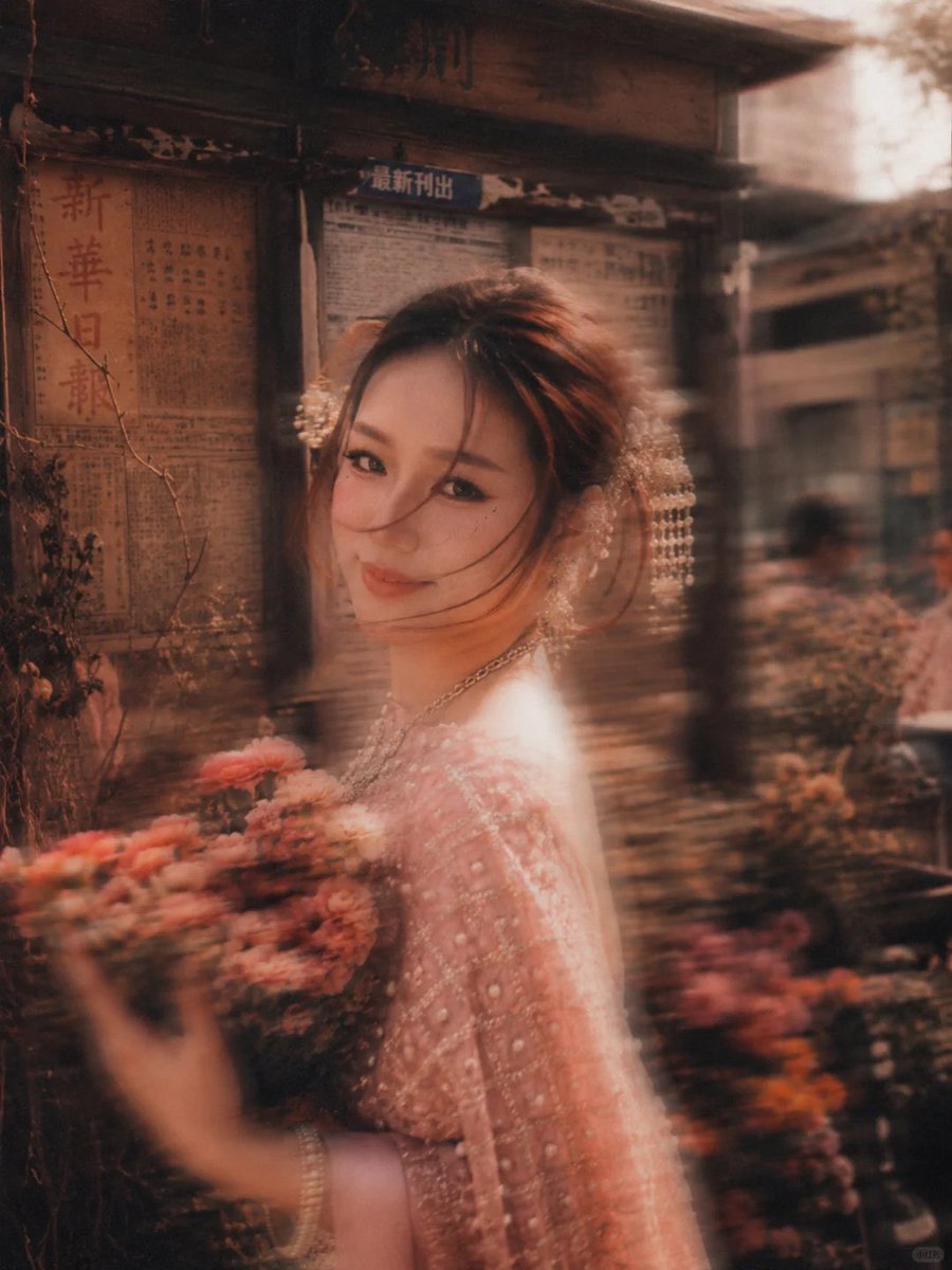 Vintage Film Style Portrait Transformation example 2