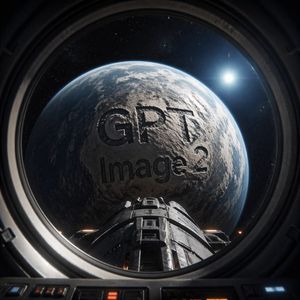 GPT Image 2 Space Porthole AI image template preview