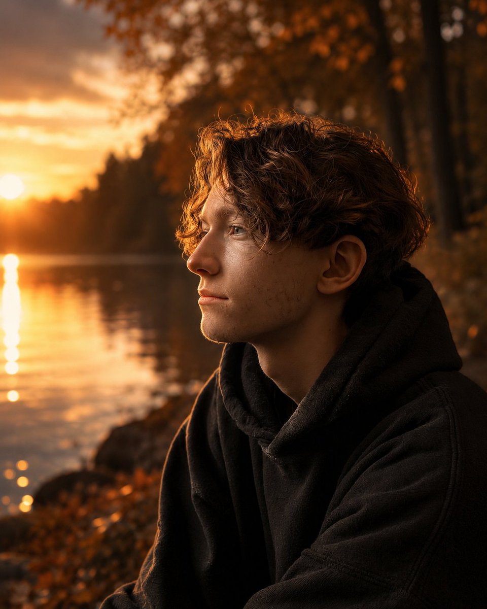 Lakeside Editorial Portrait Transformation example 1