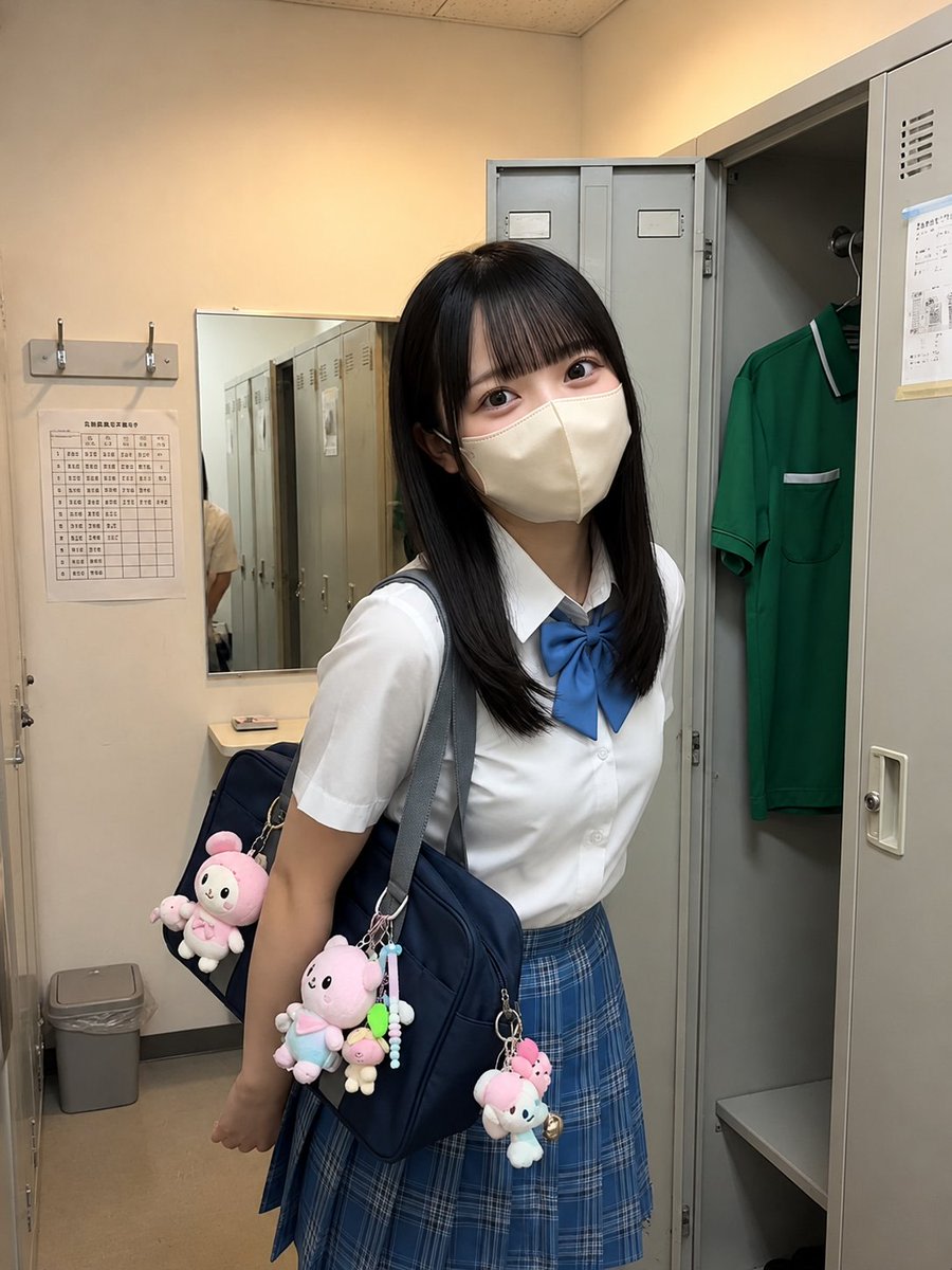 Japanese Schoolgirl Candid Portrait example 2