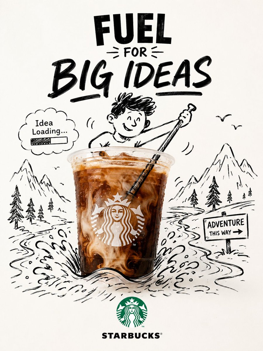 Mixed-Media Product Poster example 1