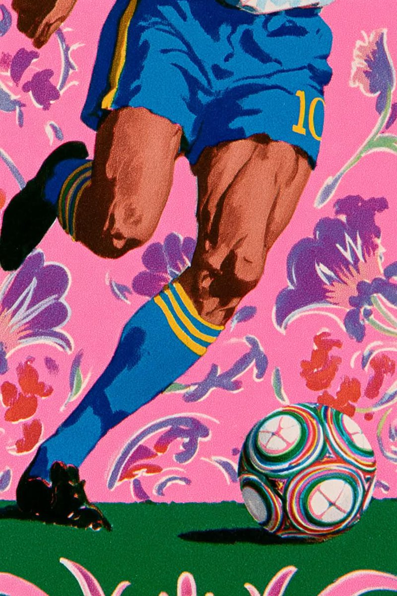 Dreamlike Football Surrealist Illustration example 3