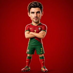 3D Cartoon Football Character Creator AI image template preview