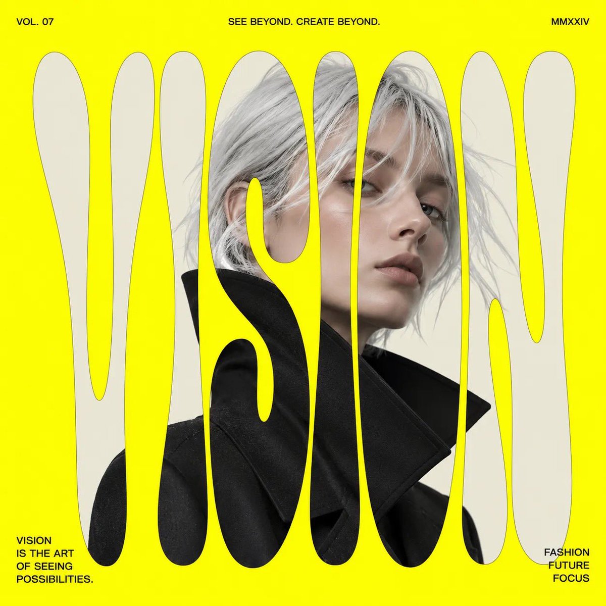 Modern Fashion Editorial Poster example 1