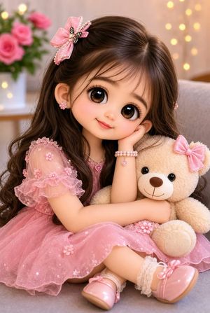 Miniature Chibi Doll Transformation AI image template preview