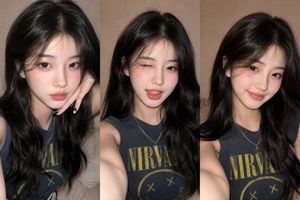 Gen Z Flash Selfie Collage AI image template preview