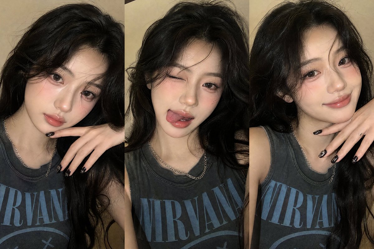 Gen Z Flash Selfie Collage example 2