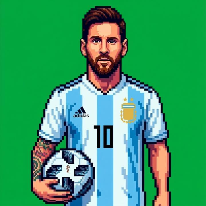 Retro Pixel Art Profile Picture example 1
