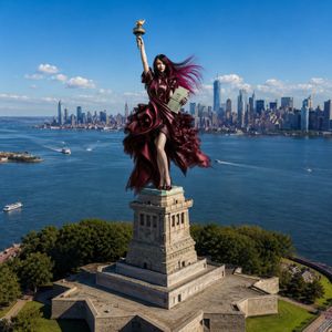 Statue of Liberty Persona Transformation AI image template preview