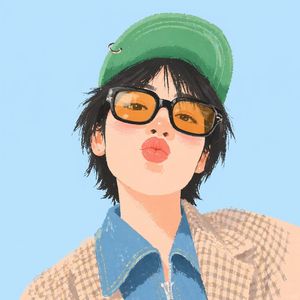 Naive Digital Selfie Avatar AI image template preview