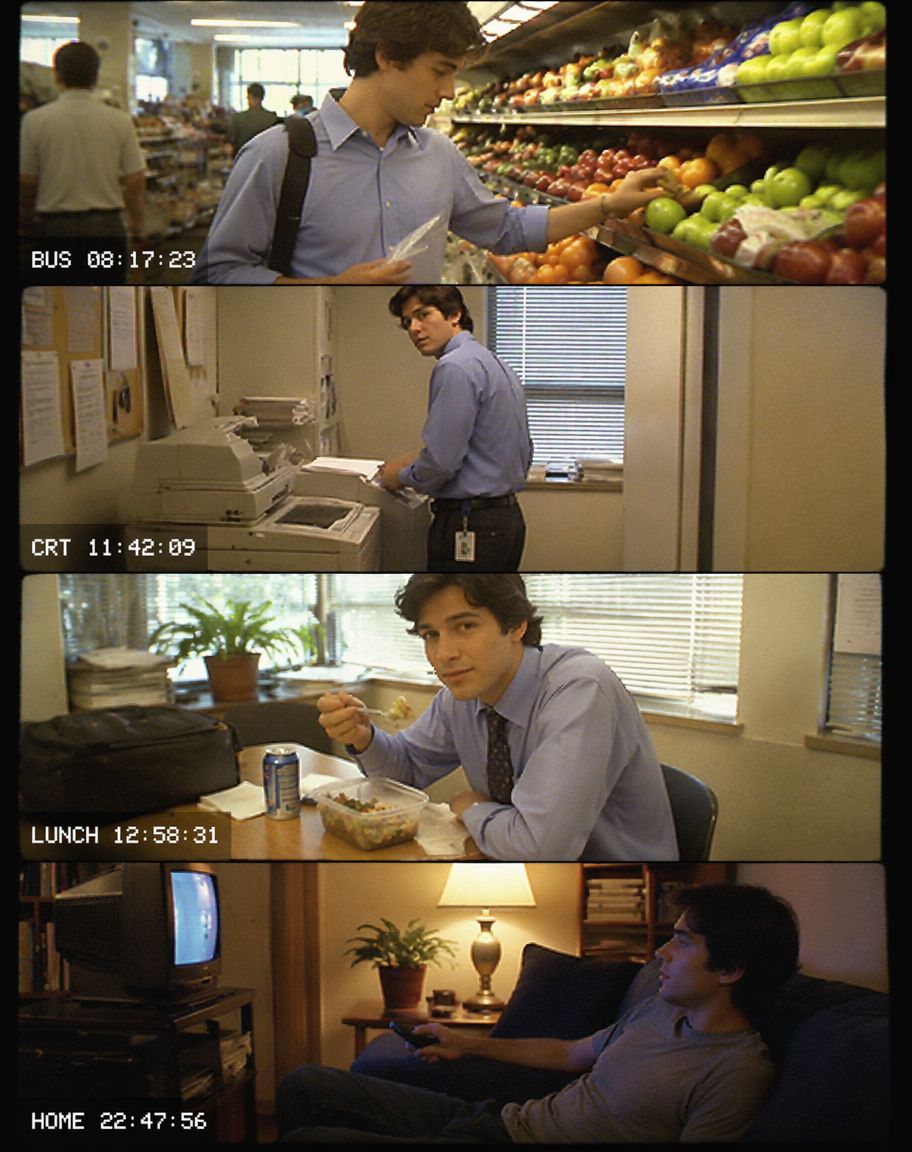 Early 2000s CCD Video Diary Storyboard example 2