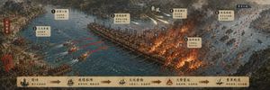 Historic Battle Visualization Scroll AI image template preview