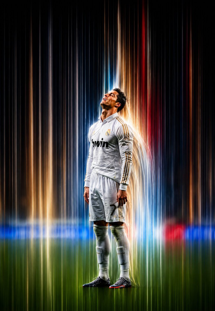 Premium Pixel Stretch Art Transformation example 1