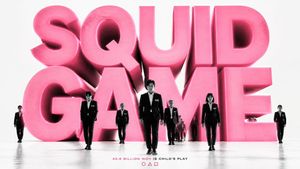 3D Typography Movie Poster AI image template preview