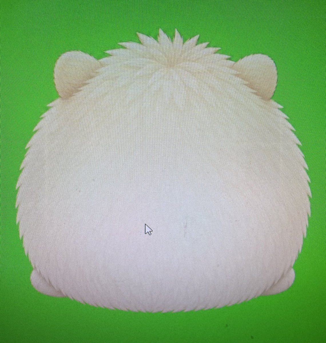 Fluffy Pet Back View Sprite example 2
