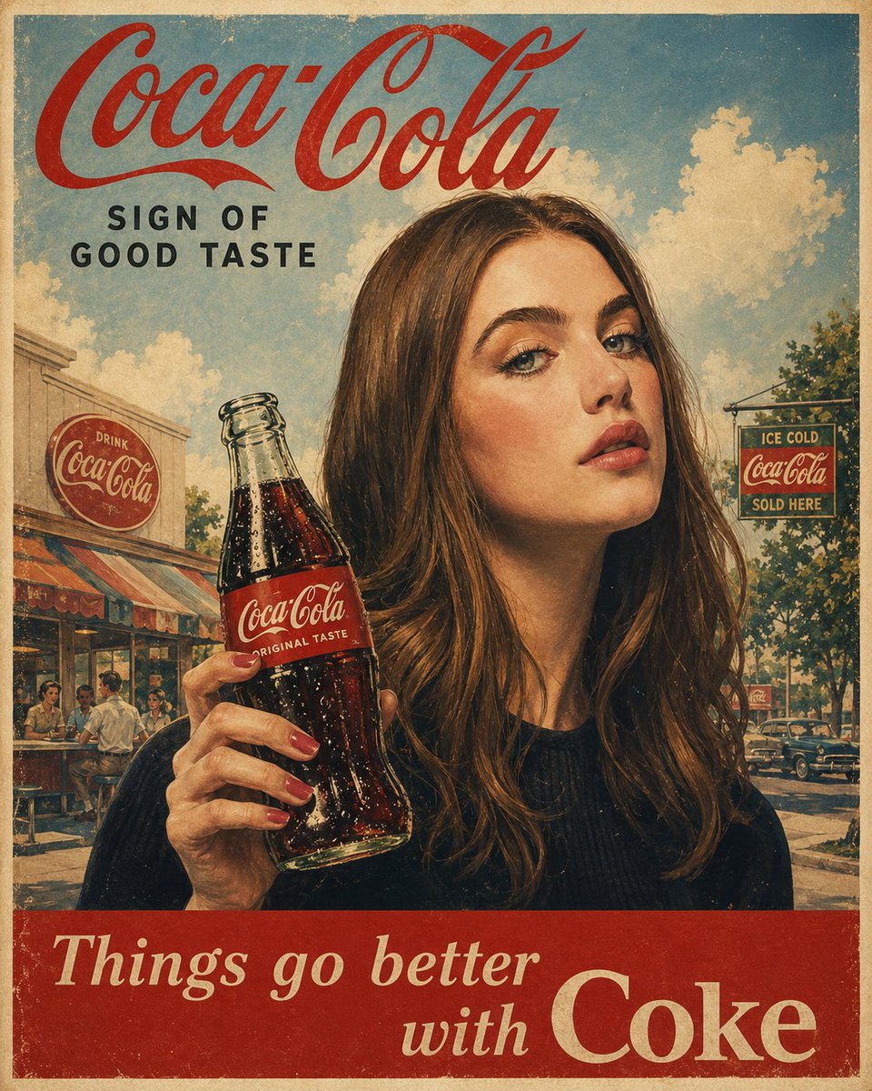 1960s American Advertising Poster example 1