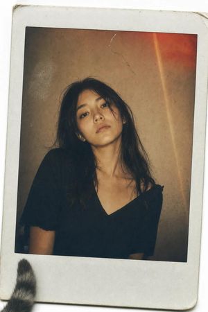 Vintage Polaroid Portrait AI image template preview