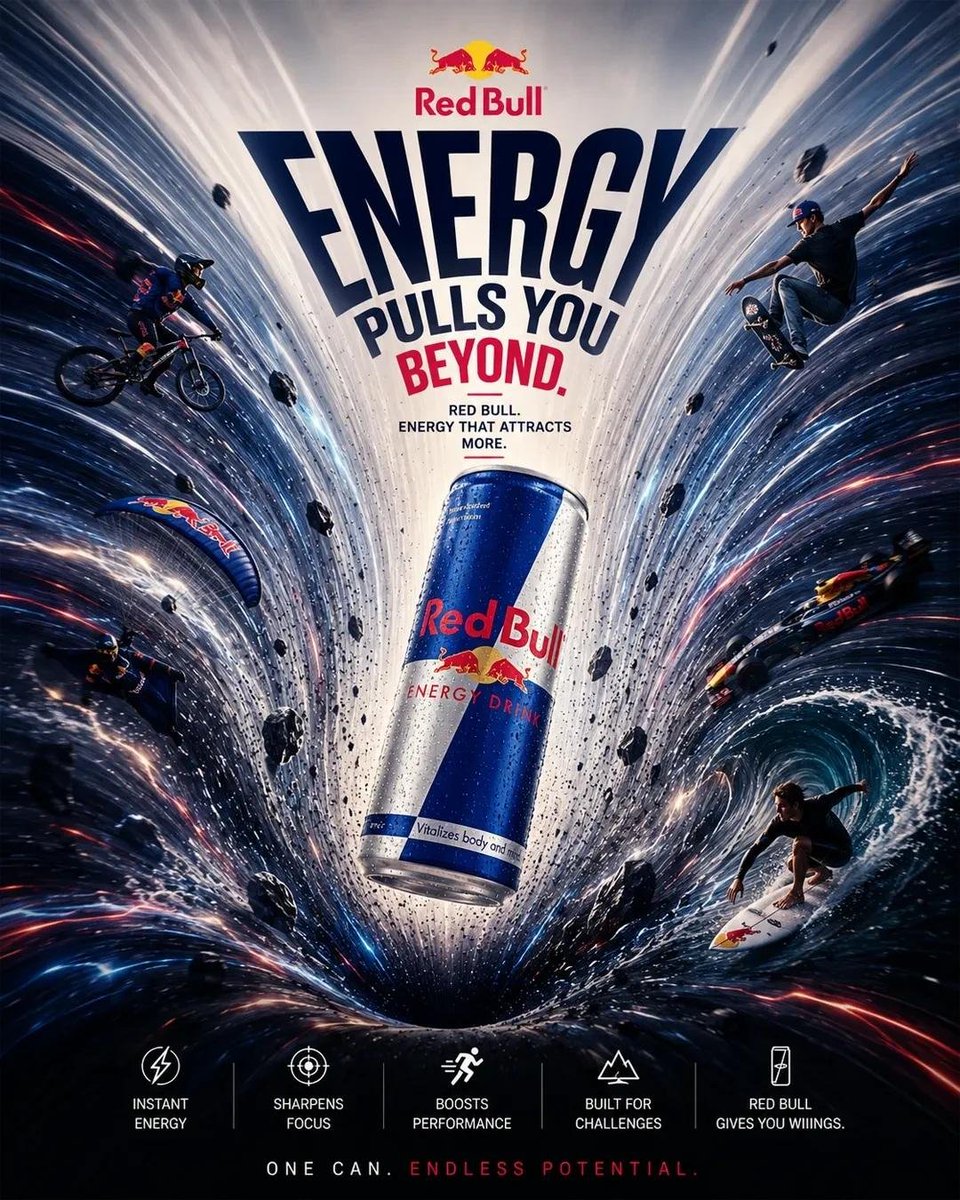Product Gravity Advertising Poster example 1
