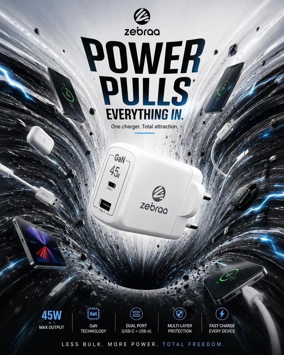 Product Gravity Advertising Poster example 3