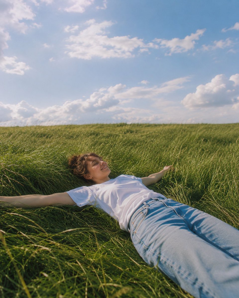 Airy Summer Wheat Field Portrait example 3