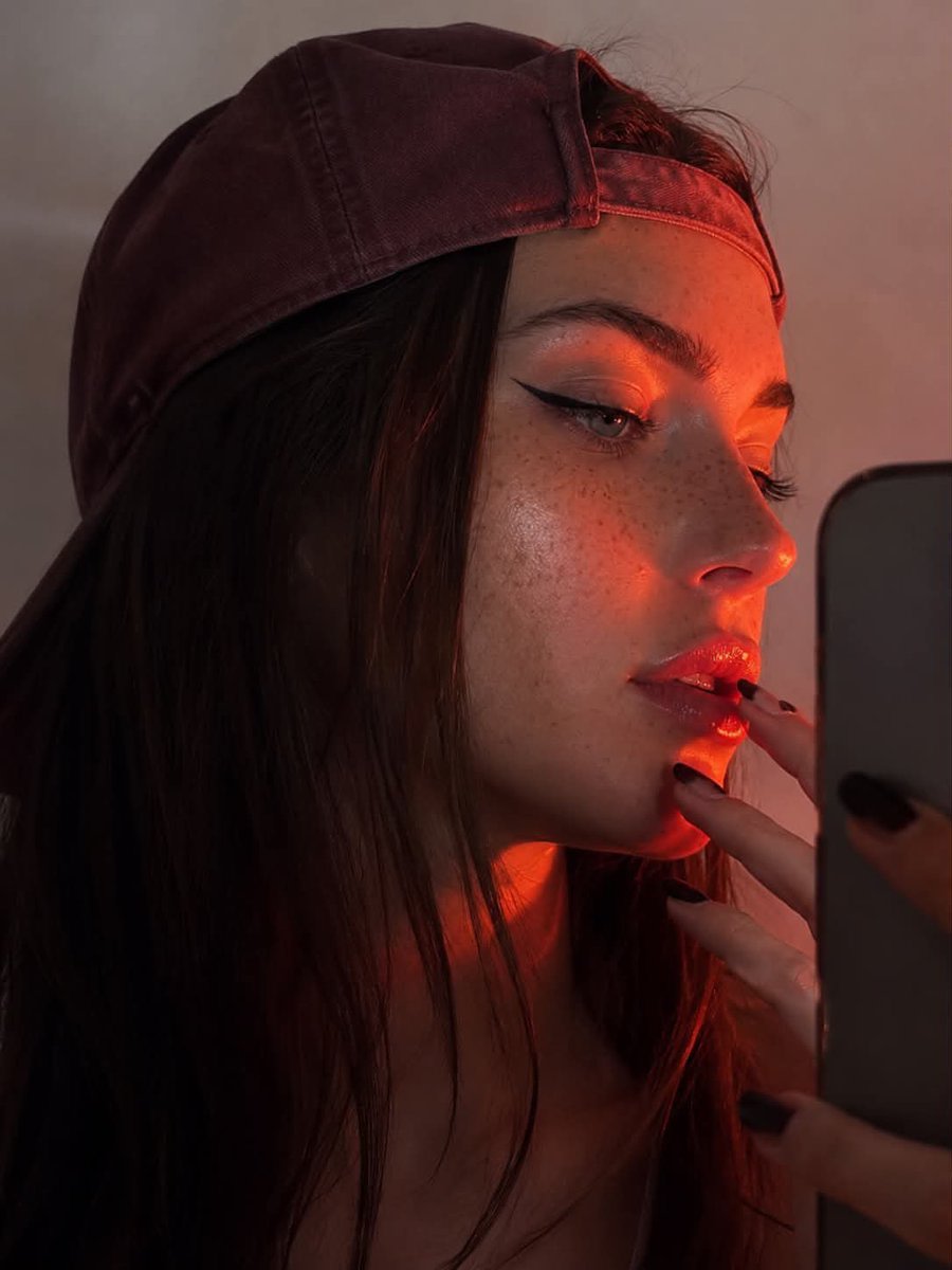 High Contrast Rim Lit Portrait example 2