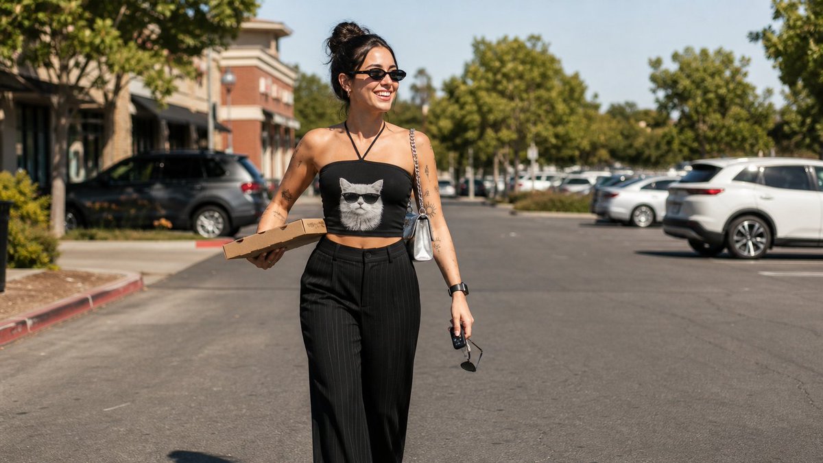 Candid Street Style Fashion example 1