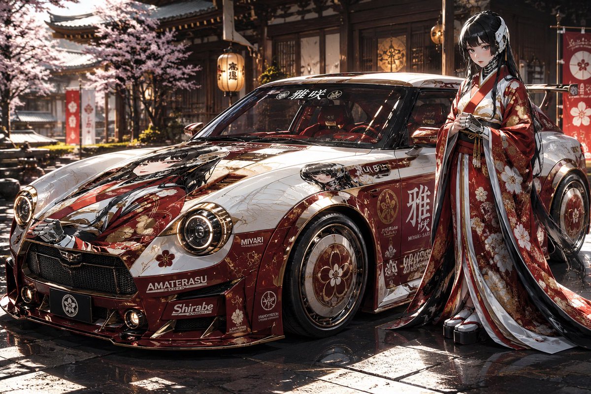 Fictional Japanese Itasha Vehicle Generator example 2