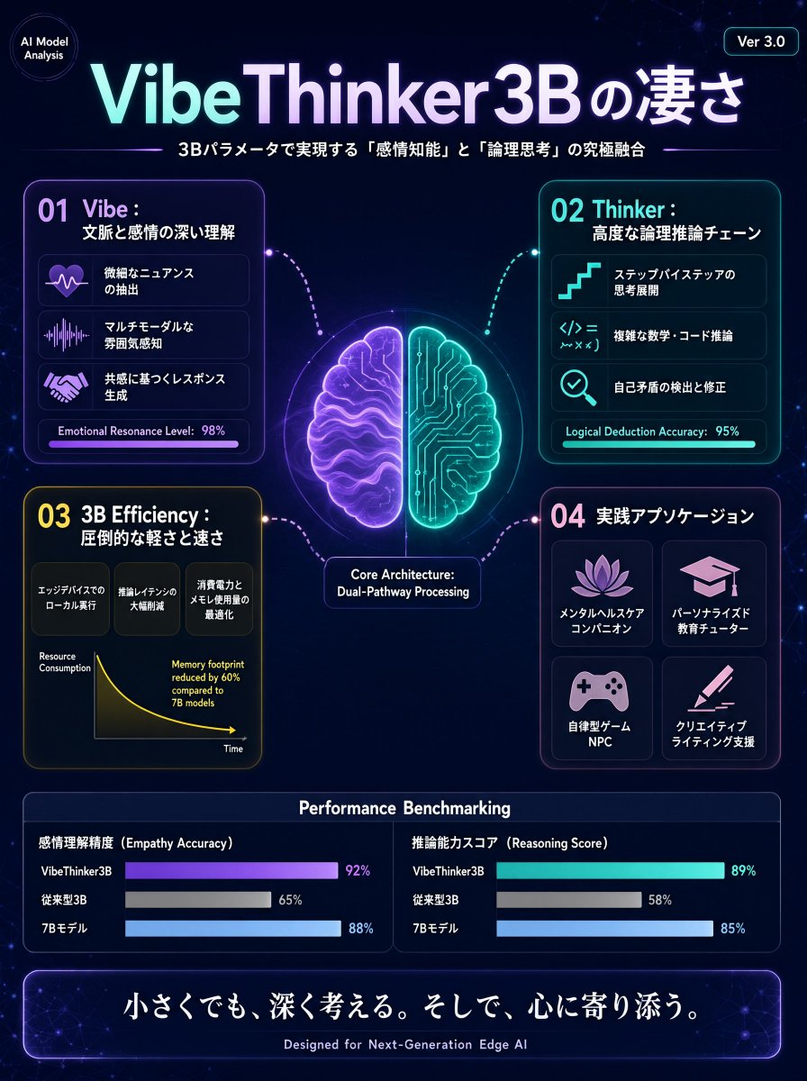 VibeThinker3B Japanese Infographic example 1