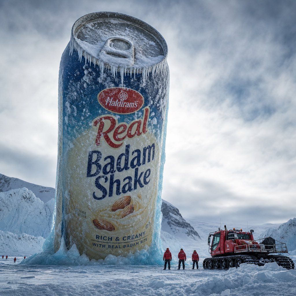 Arctic Frozen Product Monument example 1
