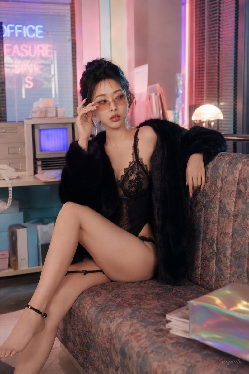 Y2K Office Style Portrait example 2