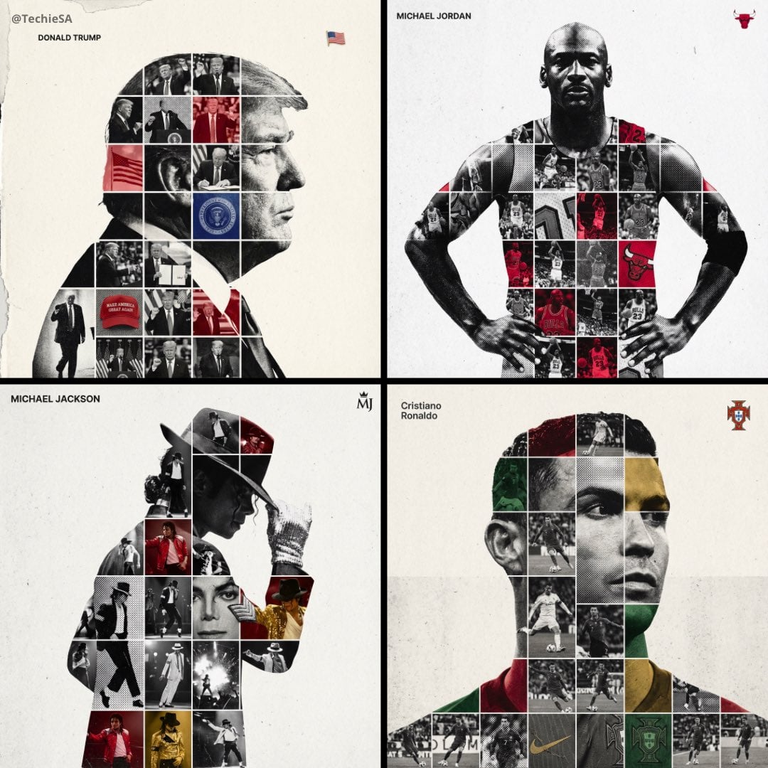 A conceptual tribute poster AI image template preview