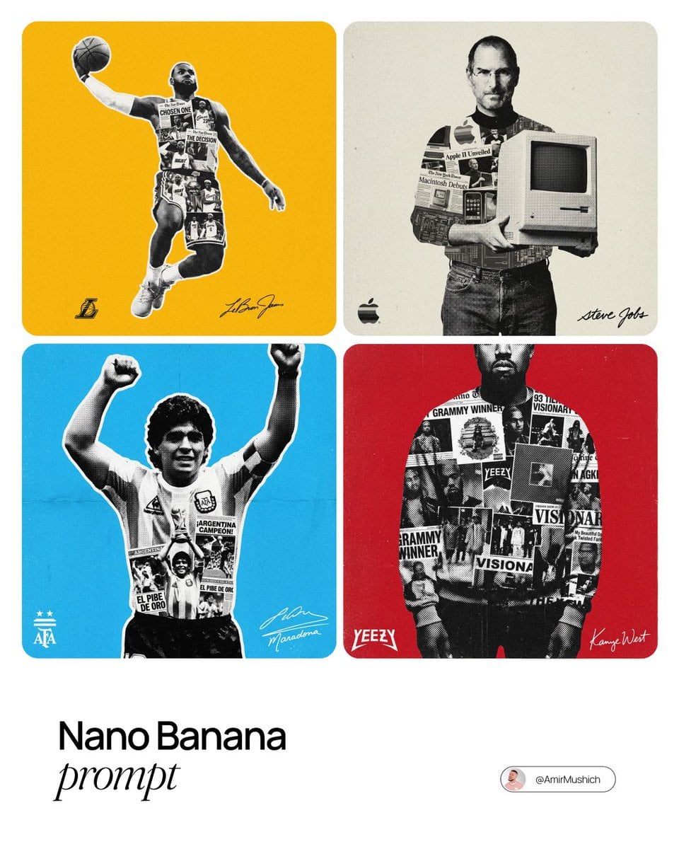 Effect where the hero s shape tells their story AI image template preview