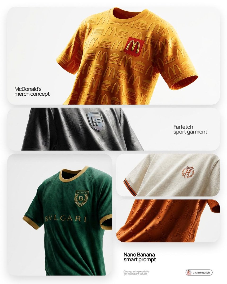 A high-end editorial lookbook for a bespoke football jersey designed AI image template preview