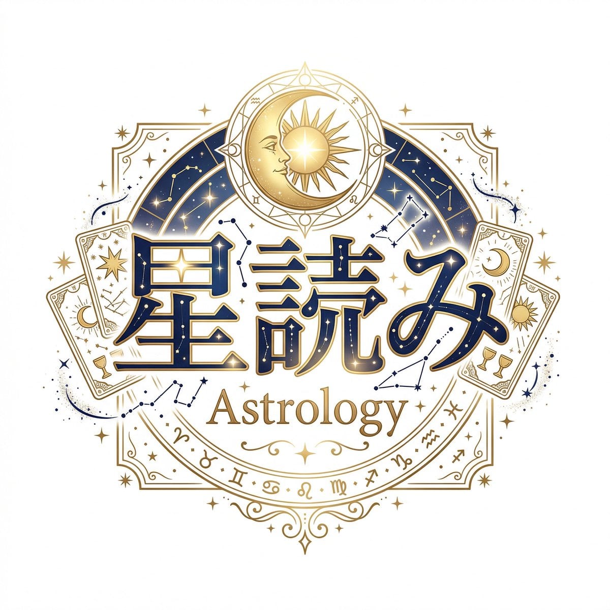 Style_preset Zodiac Astrology VTuber Logo Aesthetics Celestial Ver AI image template preview