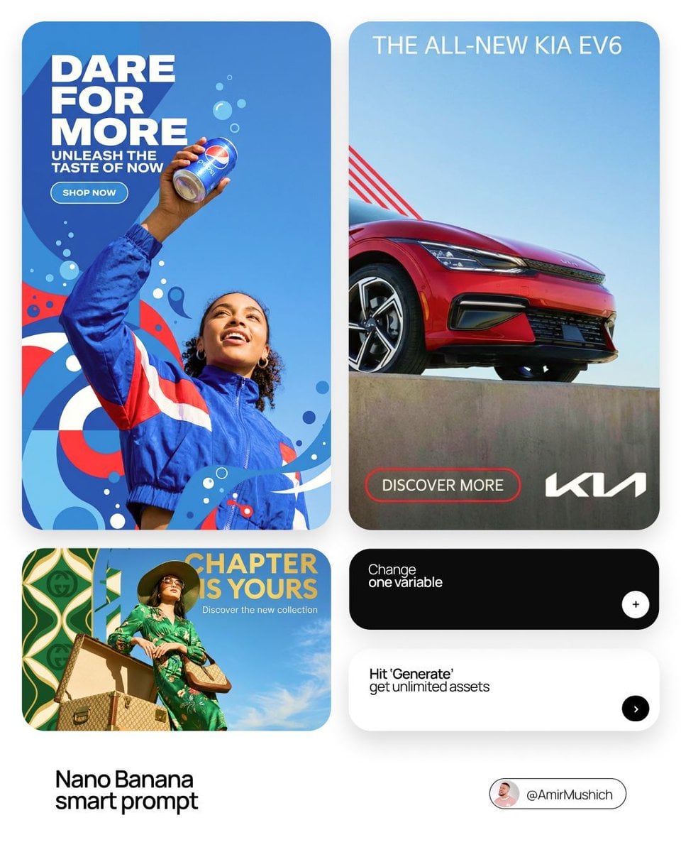 In a bold, modern Sans-Serif font AI image template preview