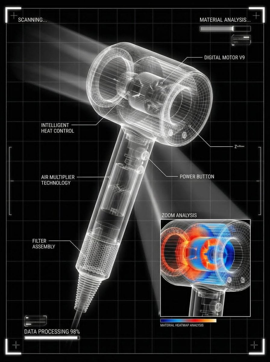 You are a world-class director of industrial visualization AI image template preview