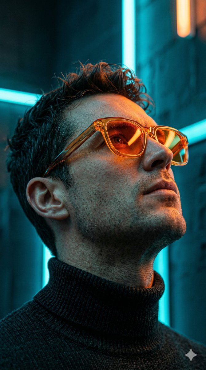 A man, likely in his early thirties with facial proportions, structure AI image template preview