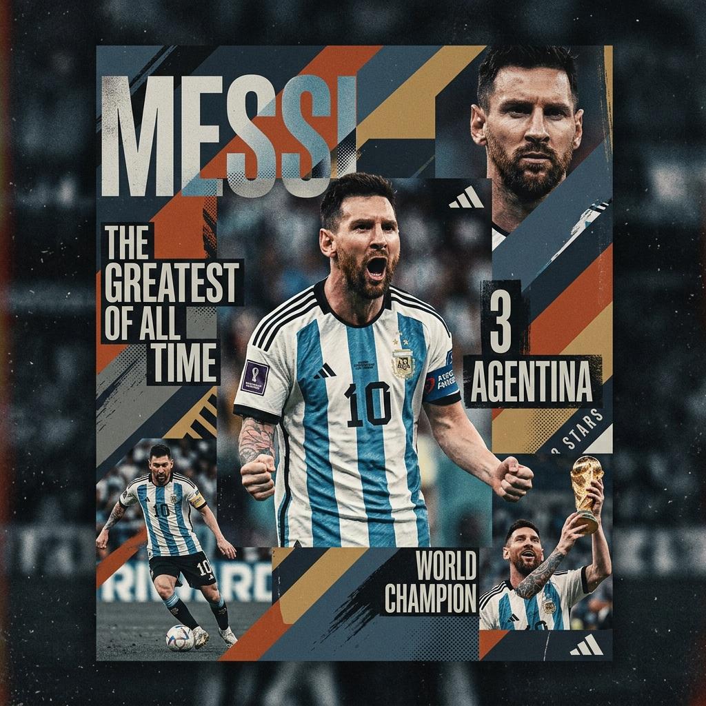 Digital modern maximalism style sports collage of visuals with grainy example 4