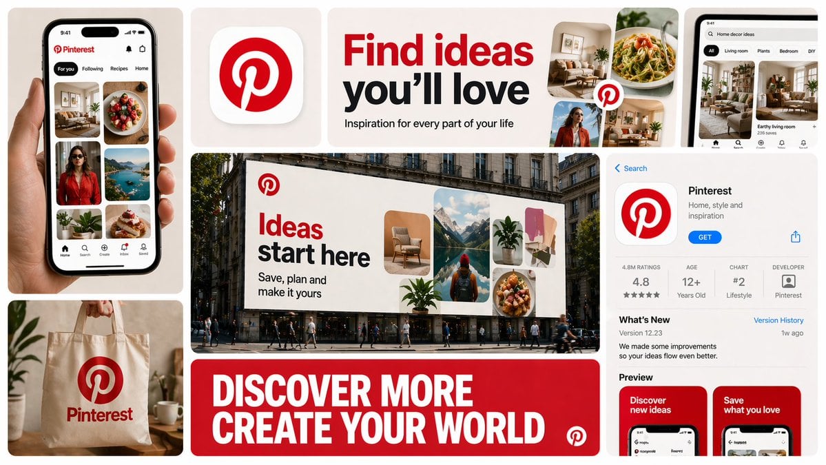 16 9 horizontal bento-grid brand collage for in a polished contemporary AI image template preview