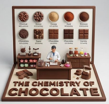 Culinary Science Diorama: The Chemistry of Chocolate example 2