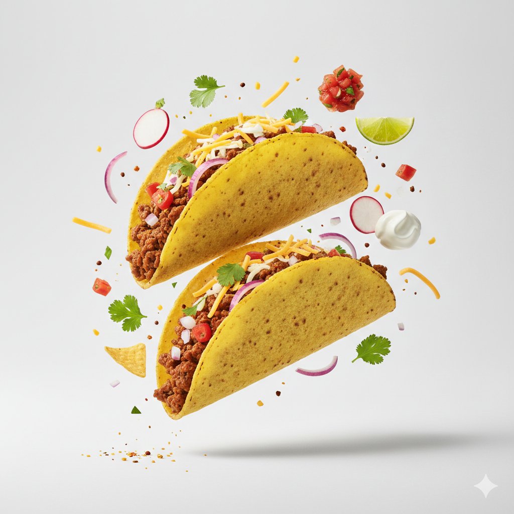 Macro Product Photography for Floating Food example 2