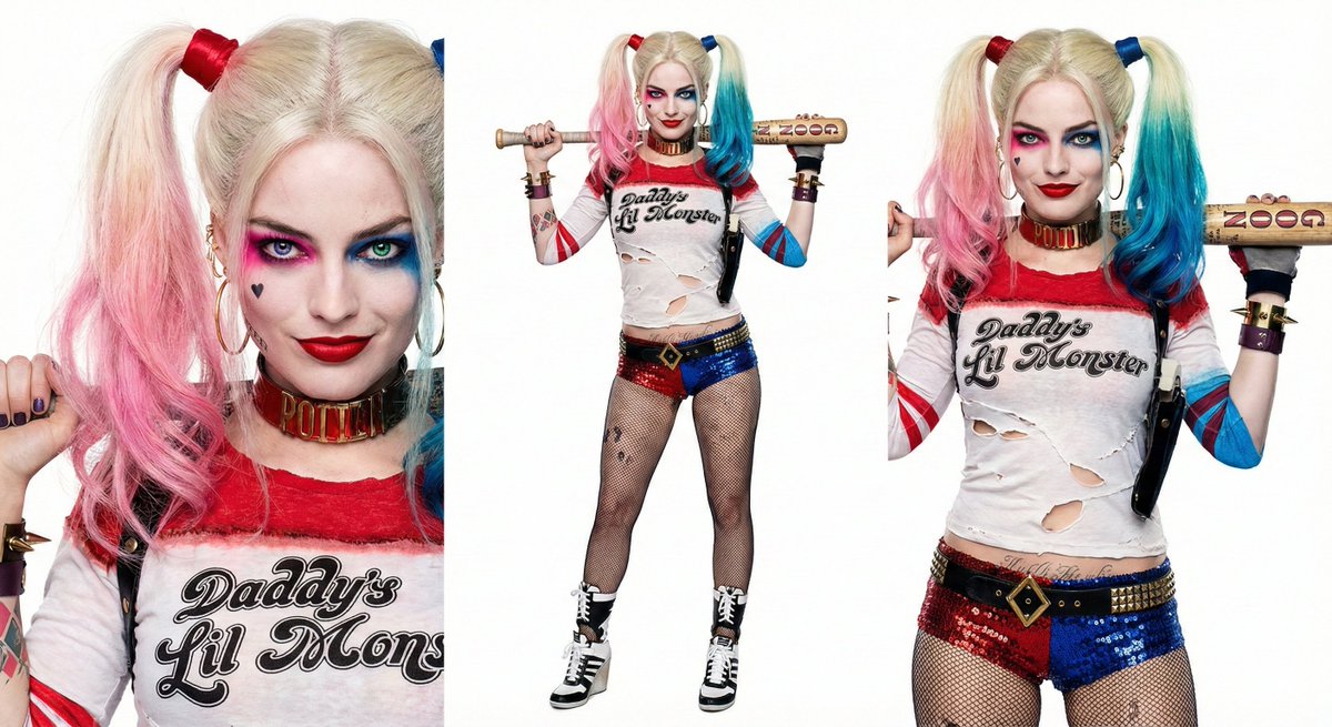 Harley Quinn Archetype Image Generation Prompt AI image template preview