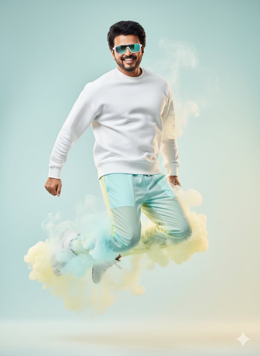 High-Fashion Sportswear Editorial Jump Shot example 3