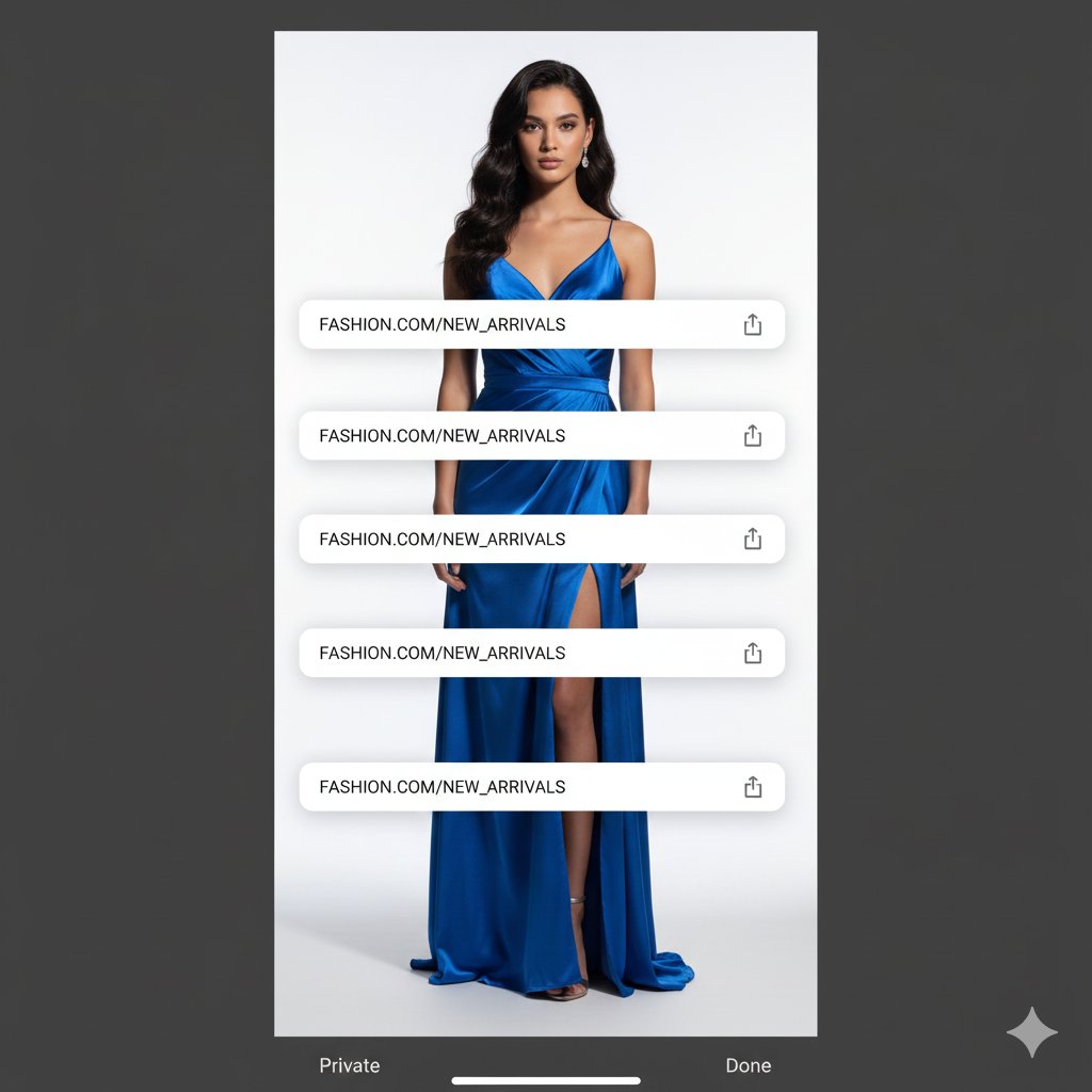 Studio Portrait with Digital UI Overlay AI image template preview