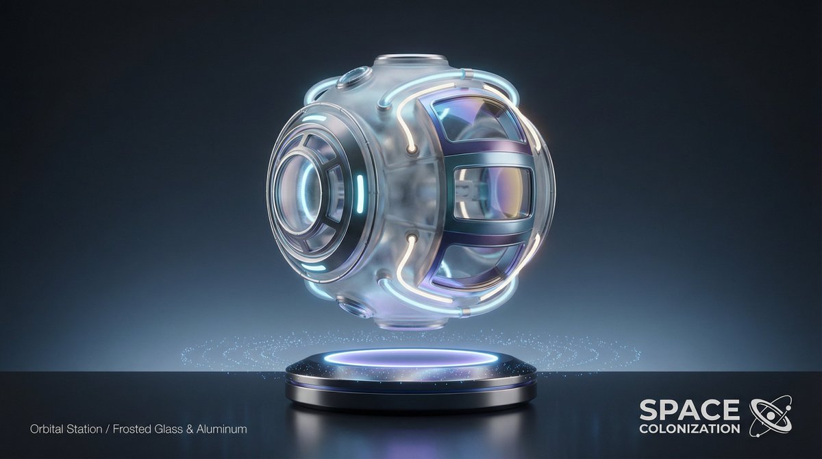 Futuristic Sci-Fi Still Life Photography Template AI image template preview
