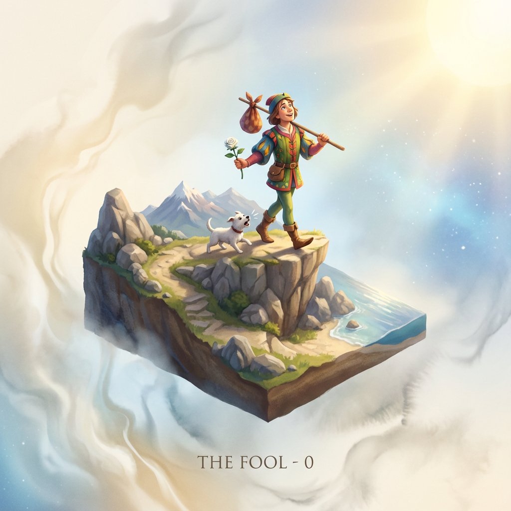 Tarot Card Image Generation Prompt AI image template preview