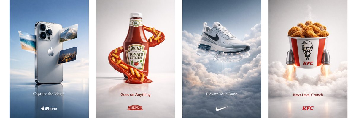 1-Object Print Ad Generation Framework AI image template preview