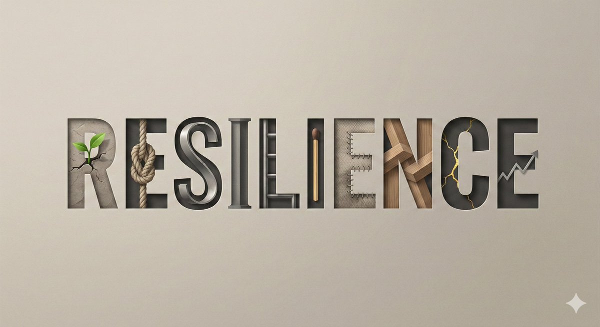 Minimalist Typographic Illustration Conveying Meaning example 4