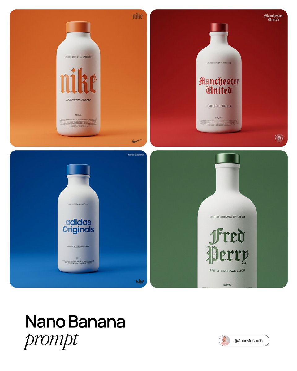 Premium Beverage Package Design Prompt AI image template preview